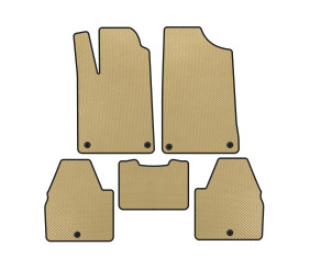 Килимки EVA (SD, Бежевий) для Peugeot 607 1999-2010 рр