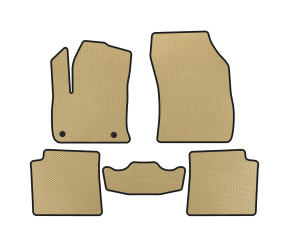 Килимки EVA (Електро, Бежевий) для Peugeot 2008 2019- рр