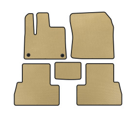 Килимки EVA (Довга база, Бежевий) для Peugeot Partner/Rifter 2019- рр