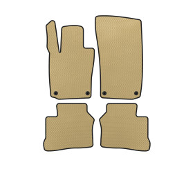 Килимки EVA (2009-2013, Купе, 4-х дверний, Бежевий) для Porsche Panamera рр