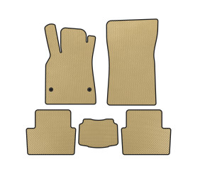 Килимки EVA (SD, Бежевий) для Renault Fluence 2009-2016 рр