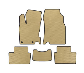 Килимки EVA (2015-2018, Бежевий) для Renault Kadjar рр