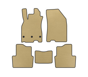 Килимки EVA (SD, Бежевий) для Renault Megane III 2009-2016 рр