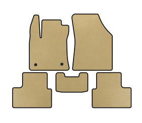 Килимки EVA (SD, Бежевий) для Renault Megane IV 2016-2025 рр