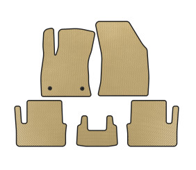 Килимки EVA (HB, Бежевий) для Renault Megane IV 2016-2025 рр