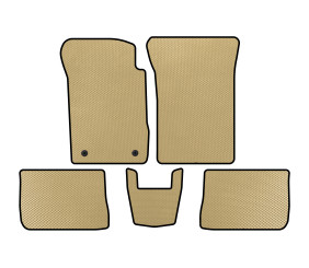 Килимки EVA (SD, Бежевий) для Renault Symbol 2008-2013 рр