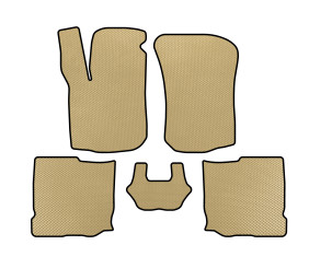 Килимки EVA (HB, 5-ти дверний, Бежевий) для Seat Leon 1999-2005 рр