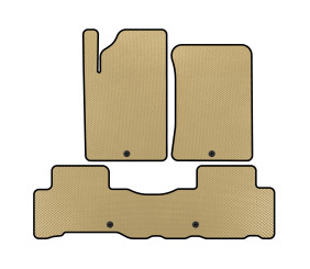 Килимки EVA (Бежевий) для SsangYong Rexton II 2017- рр