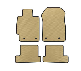 Килимки EVA (Купе, Бежевий) для Subaru BRZ 2012-2021 рр