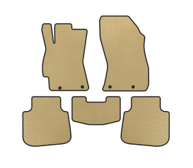 Килимки EVA (SD, Legacy BN, Бежевий) для Subaru Legacy 2014-2019 рр