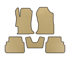 Килимки EVA (Бежевий) для Subaru XV 2017-2023 рр