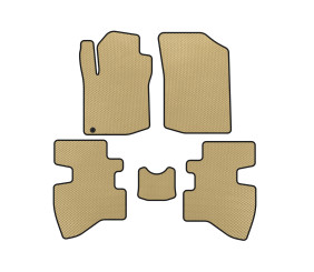 Килимки EVA (2007-2009, HB, 3-х дверний, Бежевий) для Toyota Aygo рр