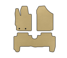 Килимки EVA (HB, 5-ти дверний, Бежевий) для Toyota Yaris 2006-2011 рр