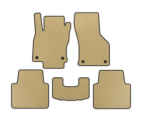 Килимки EVA (LB, Бежевий) для Volkswagen Arteon 2017-2025 рр