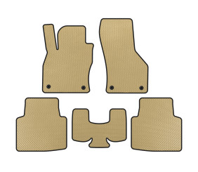 Килимки EVA (Бежевий) для Volkswagen Arteon 2017-2025 рр