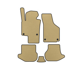 Килимки EVA (Бежевий) для Volkswagen EOS 2006-2011 рр