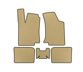 Килимки EVA (HB, 3-х дверний, Бежевий) для Volkswagen Golf 3 1991-2001 рр