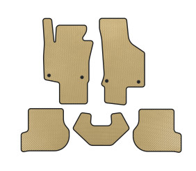Килимки EVA (HB, 3-х дверний, Бежевий) для Volkswagen Scirocco 2008-2017 рр