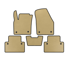 Килимки EVA (HB, 3-х дверний, Бежевий) для Volvo C30 2006-2012 рр