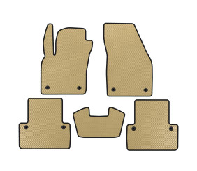 Килимки EVA (2007-2012, SW, Бежевий) для Volvo V50 рр