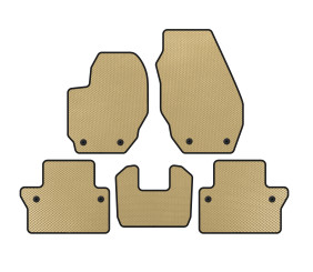 Килимки EVA (Бежевий) для Volvo V70 2007-2013 рр