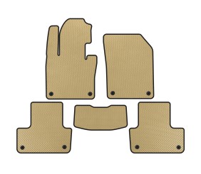 Килимки EVA (Бежевий) для Volvo XC60 2017- рр