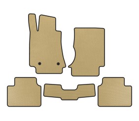 Килимки EVA (Бежевий) для Alfa Romeo Giulia 2016-2022 рр