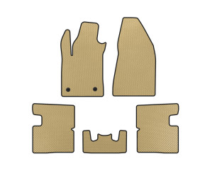 Килимки EVA (Бежевий) для Alfa Romeo Giulietta 2010-2020 рр