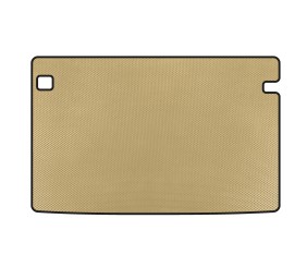 Килимок в багажник EVA (Short, 5-ти містний, Бежевий) для Citroen Berlingo/Multispace 2018- рр