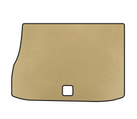Килимок в багажник EVA (HB, Гібрид/АКПП, Бежевий) для Citroen DS-5 2011-2015 рр