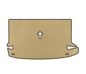 Килимок в багажник EVA (7-ми місний, Бежевий) для Dacia Lodgy 2012-2022 рр