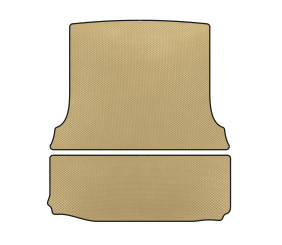 Килимок в багажник EVA (Вантажний, Бежевий) для Fiat Fiorino/Qubo 2008-2024 рр