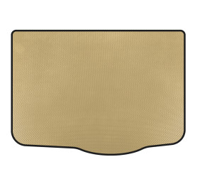 Килимок в багажник EVA (2011-2018, HB, 3-х дверний, Бежевий) для Fiat Punto Grande/EVO рр