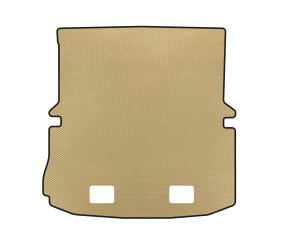 Килимок в багажник EVA (2017-2019, 7-ми місний, Бежевий) для Ford Explorer рр