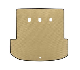 Килимок в багажник EVA (7-ми місний, Бежевий) для Hyundai Palisade 2018-2025 рр