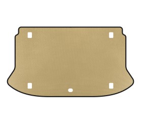 Килимок в багажник EVA (Бежевий) для Hyundai Venue 2019- рр