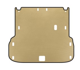 Килимок в багажник EVA (до 2 ряду, Бежевий) для Infiniti QX60 2016-2021 рр