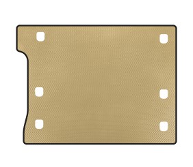 Килимок в багажник EVA (Rubicon Unlimited/5-ти дверний, Бежевий) для Jeep Wrangler 2018- рр