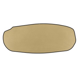 Килимок в багажник EVA (SD, ГБО, Бежевий) для Kia Optima 2010-2016 рр