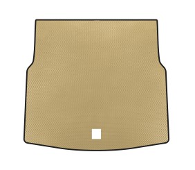 Килимок в багажник EVA (SD, Бежевий) для Mercedes C-сlass W205 2014-2021 рр