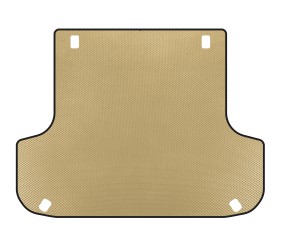 Килимок в багажник EVA (Бежевий) для Mitsubishi Pajero Sport 1996-2007 рр