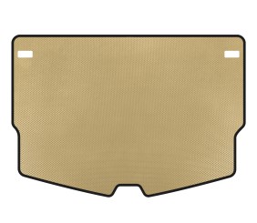 Килимок в багажник EVA (HB, Бежевий) для Nissan Note 2012-2020 рр