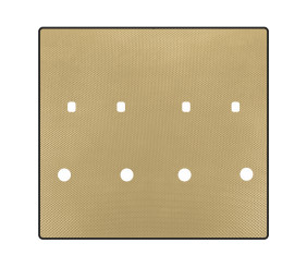 Килимок в багажник EVA (Довга база, Бежевий) для Peugeot Partner/Rifter 2019- рр