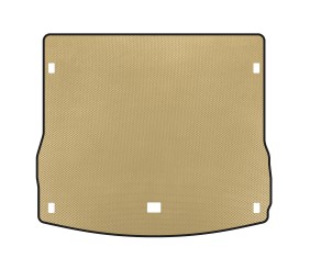 Килимок в багажник EVA (2014-2018, Бежевий) для Porsche Macan рр