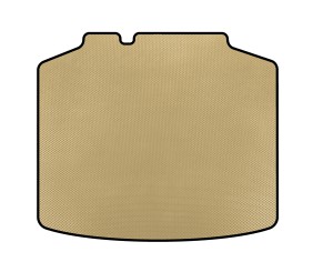 Килимок в багажник EVA (HB, Бежевий) для Skoda Scala 2018- рр