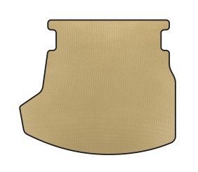 Килимок в багажник EVA (2016-2019, SD, Бежевий) для Toyota Corolla рр
