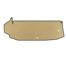 Килимок в багажник EVA (до 3 ряду, без сабвуфера, 7-ми місний, Бежевий) для Toyota Highlander 2019- рр