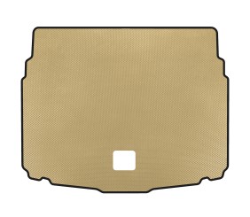 Килимок в багажник EVA V1 (5-ти дверний, Бежевий) для Volkswagen T-Roc 2017-2025 рр