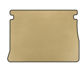 Килимок в багажник EVA (для Scenic, Бежевий) для Renault Scenic/Grand 2009-2016 рр