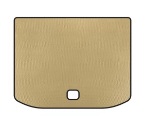 Килимок в багажник (HB, 5-ти дверний, Бежевий) для Ауди A3 2012-2020 рр